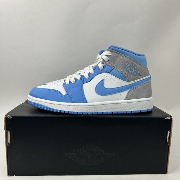 Nike Shoes Air Jordan 1 Mid SE Retro “University Blue/UNC” 2024 - Picture 6 of 8